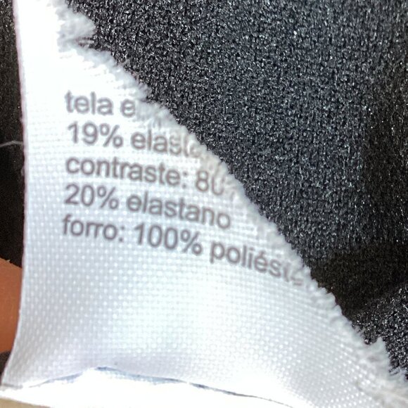 Speedo 1-Piece Swimsuit Keyhole Racerback Moderate Cut S/M Black & Purple 276F - Picture 11 of 13